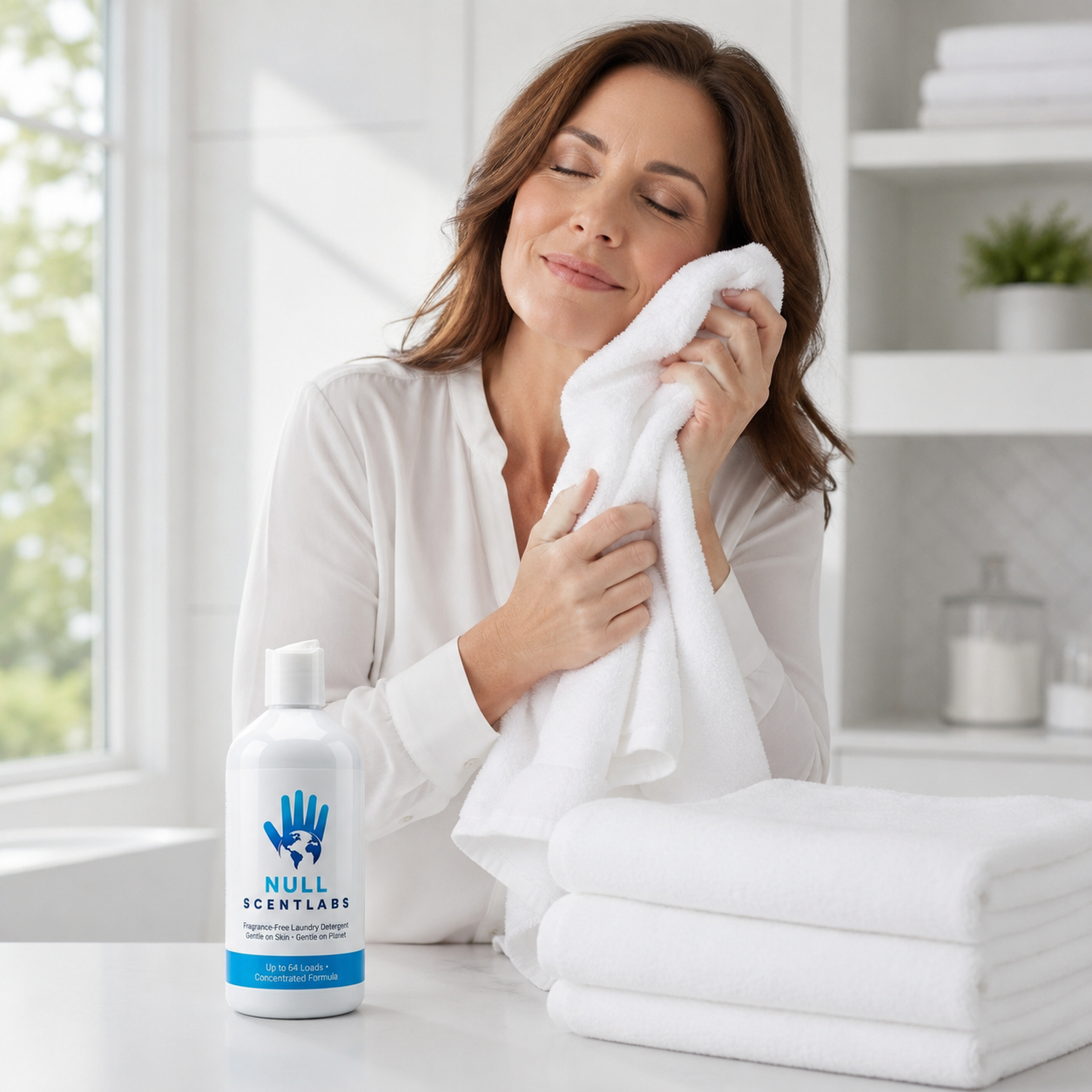 Null ScentLabs Fragrance-Free Laundry Detergent – 32 oz