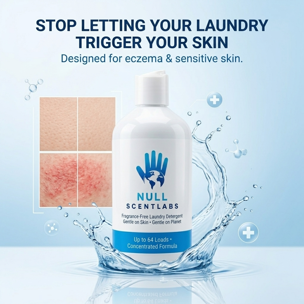 Null ScentLabs Fragrance-Free Laundry Detergent – 32 oz