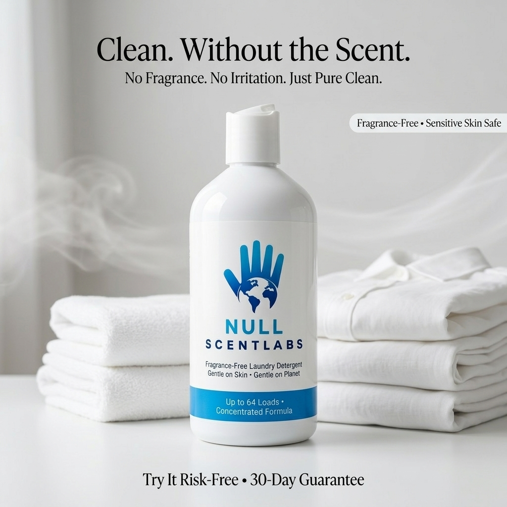 Null ScentLabs Fragrance-Free Laundry Detergent – 32 oz